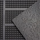 Коврик придверный резиновый «Паркет», 40×60 см, цвет чёрный - Фото 6