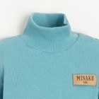 Боди-водолазка детская MINAKU, цвет бирюзовый, рост 80-86 см - Фото 6