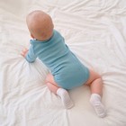 Боди-водолазка детская MINAKU, цвет бирюзовый, рост 86-92 см - Фото 3