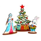 Набор фигурок «Новогодний хоровод» 9405660 - фото 16889366