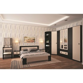 

Кровать «Мэдисон», 1600 × 2000 мм, без основания, цвет дуб девон / венге