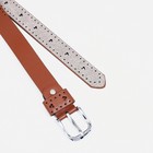 Ремень 05-01-02-01, 3*0,3*90 см, винт, пряжка металл, мята - фото 805888894