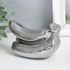 Фигурка керамика «Связка бананов», под серебро, 9×17×7.5 см - Фото 4