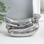 Фигурка керамика «Связка бананов», под серебро, 9×17×7.5 см - Фото 5