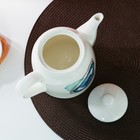 Чайник керамический Best day, 950 мл, цвет белый - Фото 3