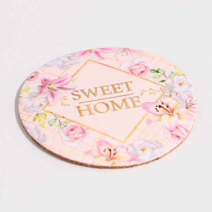 Ваза для цветов и подставка «Sweet home», 9 х 7 х 7 см. - фото 1907586290