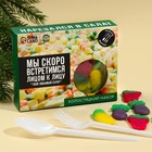 Набор мармеладного оливье с приборами «Мы скоро встретимся», вкус: тутти-фрутти, 150 г. 9164320 - фото 9583980