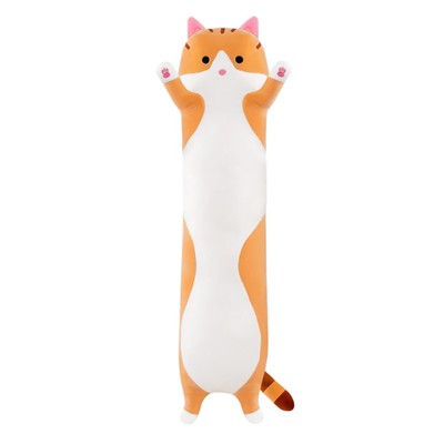 Мягкая игрушка «Кот Батон», цвет рыжий, 110 см