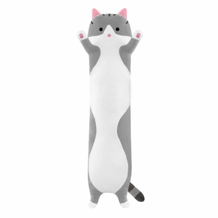 Мягкая игрушка «Кот Батон», цвет серый, 110 см - Фото 1