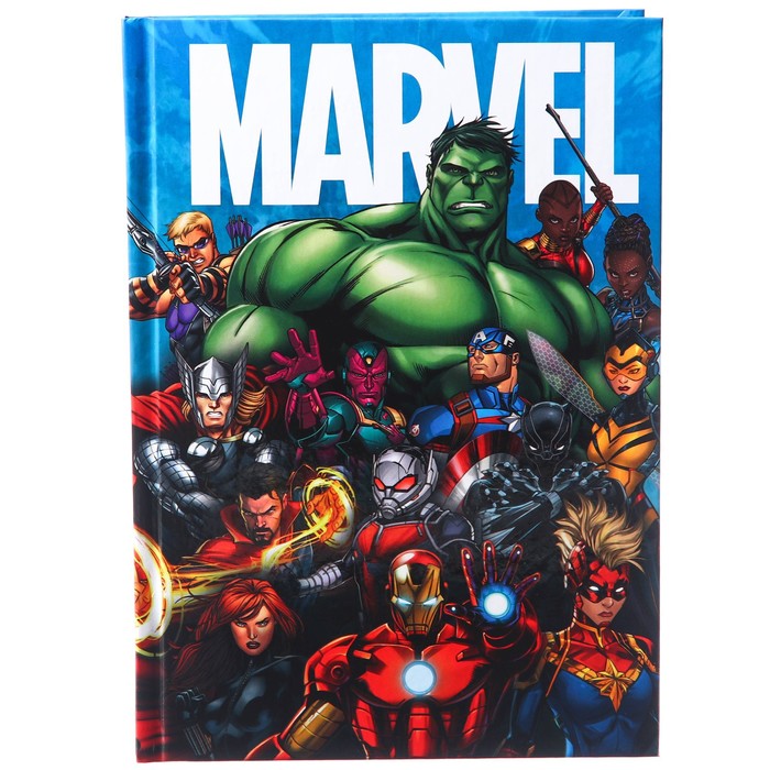 Ежедневник А5, 80 листов "Marvel",  Мстители - Фото 1