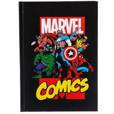 Ежедневник А5, 80 листов "Marvel. Comics",  Мстители