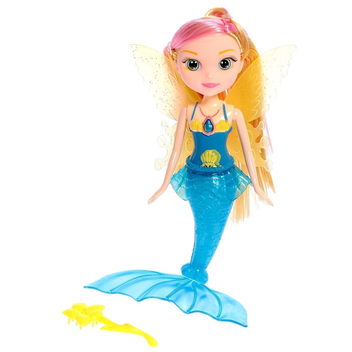 Кукла сказочная «Волшебная русалка» с аксессуарами, МИКС 58711