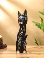 Сувенир «Кошка», 30 см, дерево албезия - фото 57968555