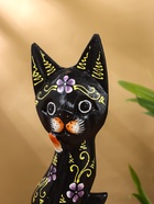 Сувенир «Кошка», 30 см, дерево албезия - фото 59345206