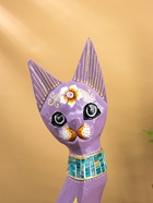 Сувенир «Кошка», 50 см, дерево албезия - фото 59785807