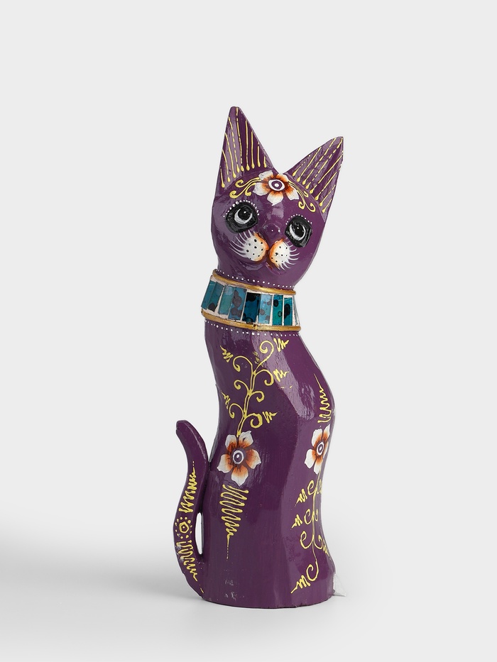 Сувенир «Кошка», 30 см, дерево албезия