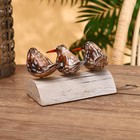 Сувенир "Птички на дереве" албезия 18х10х13 см - фото 24316297