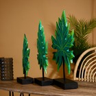 Интерьерный декор "Листья" албезия (набор 3 шт) 55,50 и 40 см - Фото 2