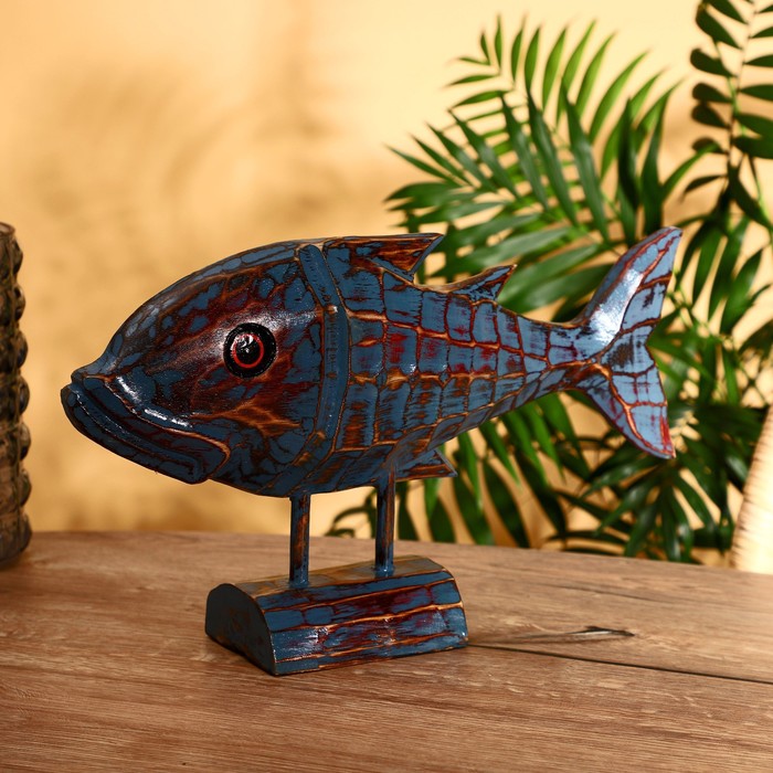 Сувенир "Рыба" албезия 40х9х22 см - Фото 1