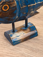 Сувенир «Рыба», 40×9×22 см, дерево албезия - фото 59785814