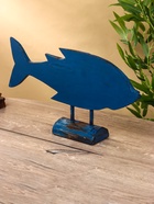 Сувенир «Рыба», 40×9×22 см, дерево албезия - фото 59345215