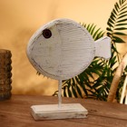 Сувенир «Рыба», 30×9×35 см, дерево албезия - фото 58111401