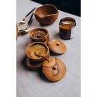 Баночки для специй «Соль, перец», 17×7×6 см, тиковое дерево - Фото 4