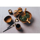 Баночки для специй «Соль, перец», 17×7×6 см, тиковое дерево - Фото 5