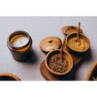 Баночки для специй «Соль, перец», 17×7×6 см, тиковое дерево - Фото 6