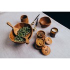 Баночки для специй «Соль, перец», 17×7×6 см, тиковое дерево - Фото 7