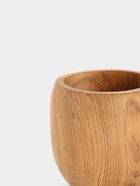 Кружка, 12×8.5×8 см, тиковое дерево - Фото 2