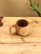Кружка, 12×8.5×8 см, тиковое дерево - Фото 2