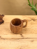 Кружка, 12×8.5×8 см, тиковое дерево - Фото 3
