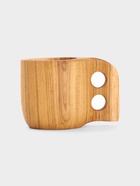 Кружка, 8×8×12 см, тиковое дерево - Фото 3