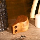 Кружка, 8×8×12 см, тиковое дерево - Фото 3