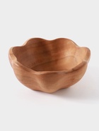 Салатник, 17×17×8 см, тиковое дерево - Фото 2