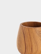 Стакан, 8×8×8 см, тиковое дерево - Фото 2