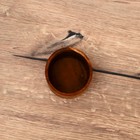Стакан, 8×8×8 см, тиковое дерево 7722026 - фото 16484441