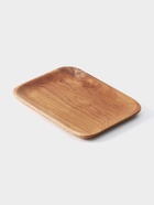 Блюдо, 25×20×2 см, тиковое дерево - Фото 4