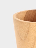Стакан, 15×15×12 см, тиковое дерево - Фото 2