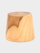 Стакан, 15×15×12 см, тиковое дерево - Фото 4