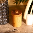 Баночка, 8×8×12 см, тиковое дерево - Фото 1