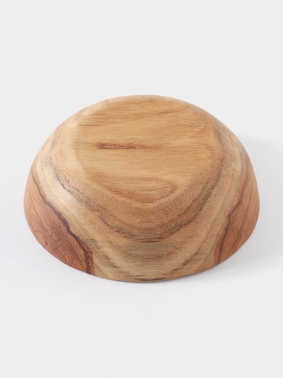 Миска, 12×12×4 см, тиковое дерево