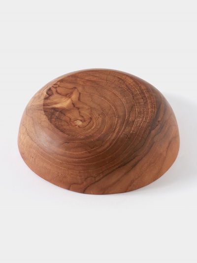 Миска, 15×15×4 см, тиковое дерево