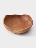 Тарелка, 18×18×5 см, тиковое дерево - Фото 2