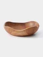 Тарелка, 18×18×5 см, тиковое дерево - Фото 3