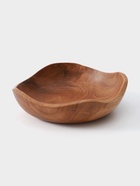 Тарелка, 18×18×5 см, тиковое дерево - Фото 4