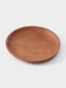 Тарелка, 16×16×2 см, тиковое дерево