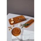 Тарелка, 16×16×2 см, тиковое дерево - Фото 5