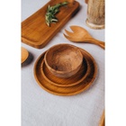 Тарелка, 16×16×2 см, тиковое дерево - Фото 8